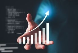 Performance and revenue dashboards and charts